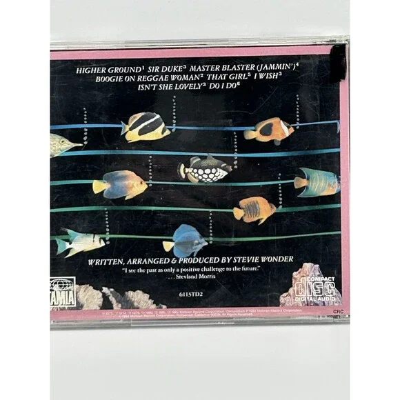 Original Musiquarium  I by Wonder, Stevie  Volume 1 and Volume 2 CD  d-33 - Picture 8 of 8